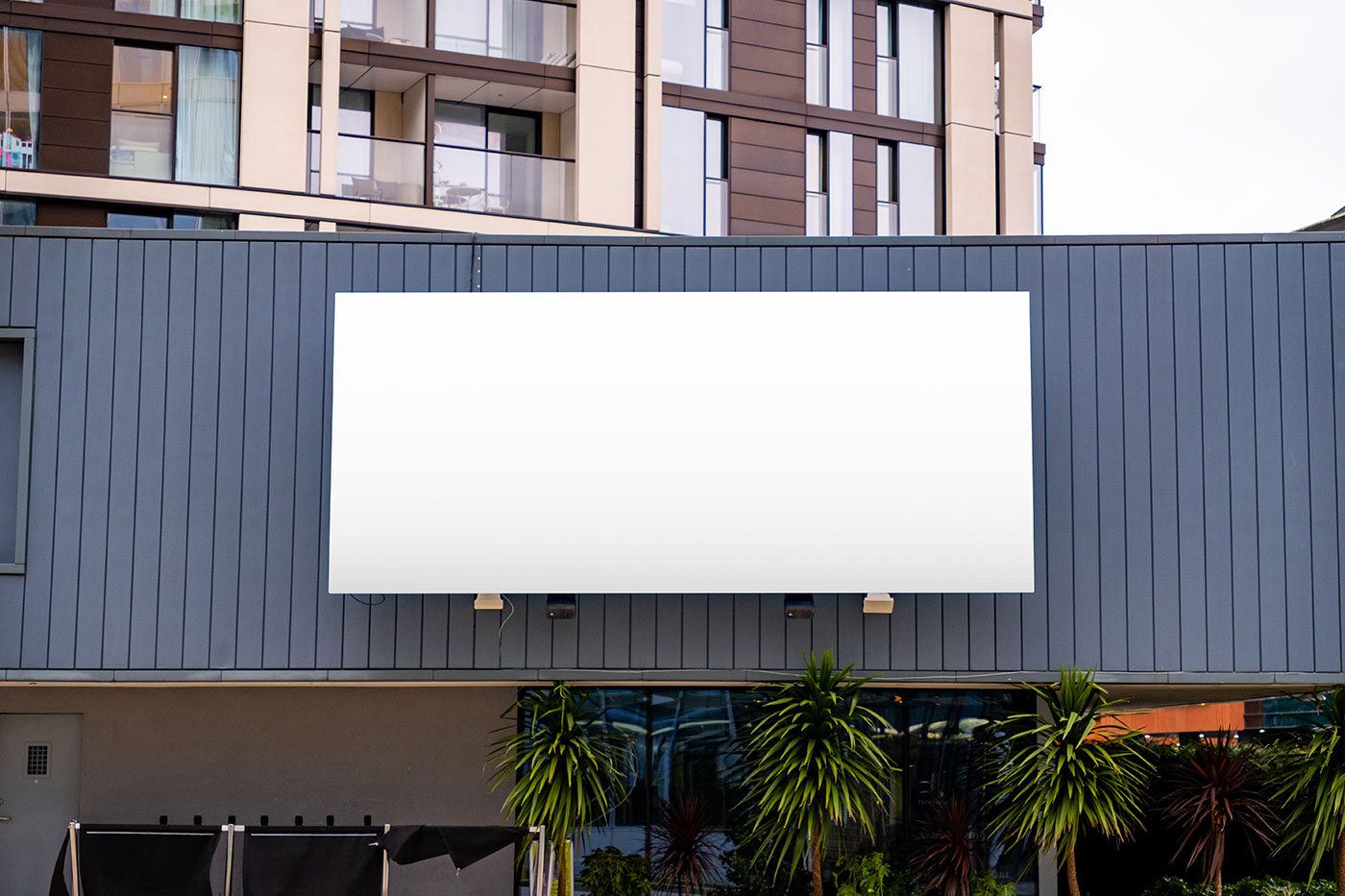 Free Billboard Display Mockup PSD Template
