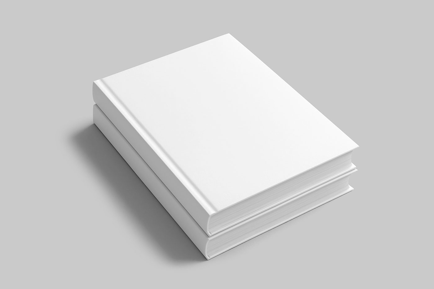 Free Books Stack Mockup PSD Template