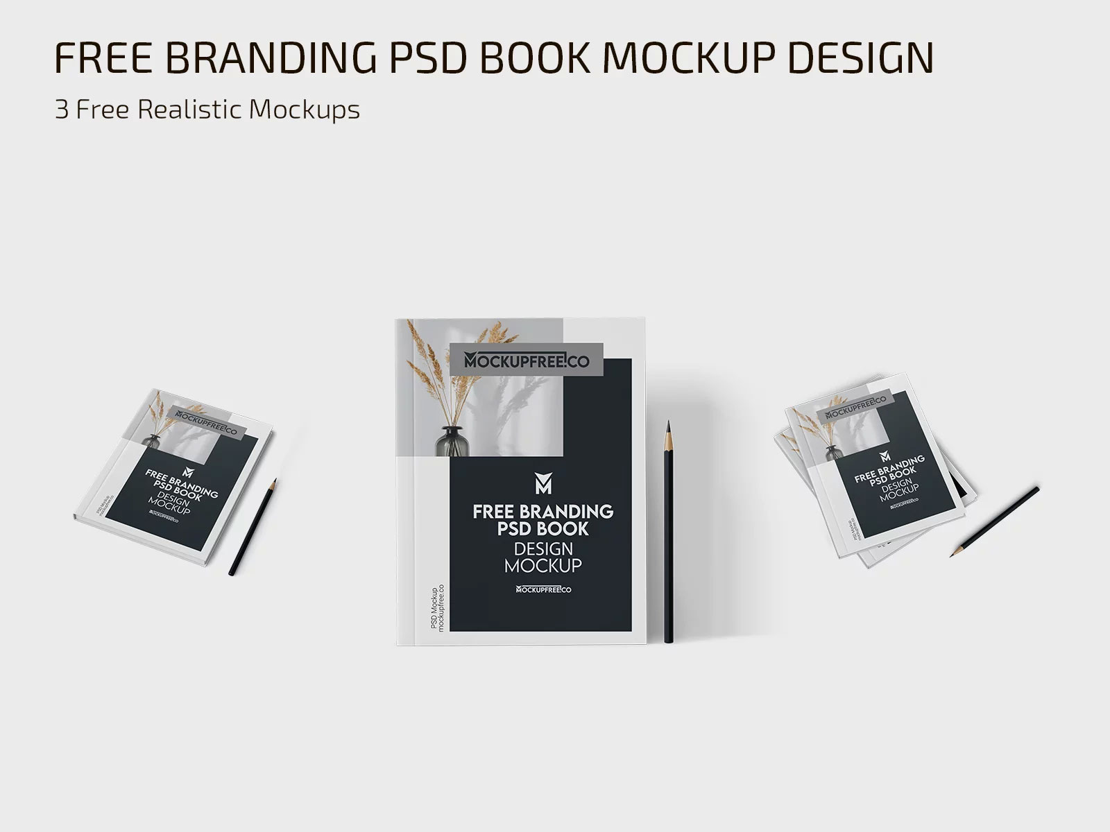 Free Branding Book Mockup PSD Template