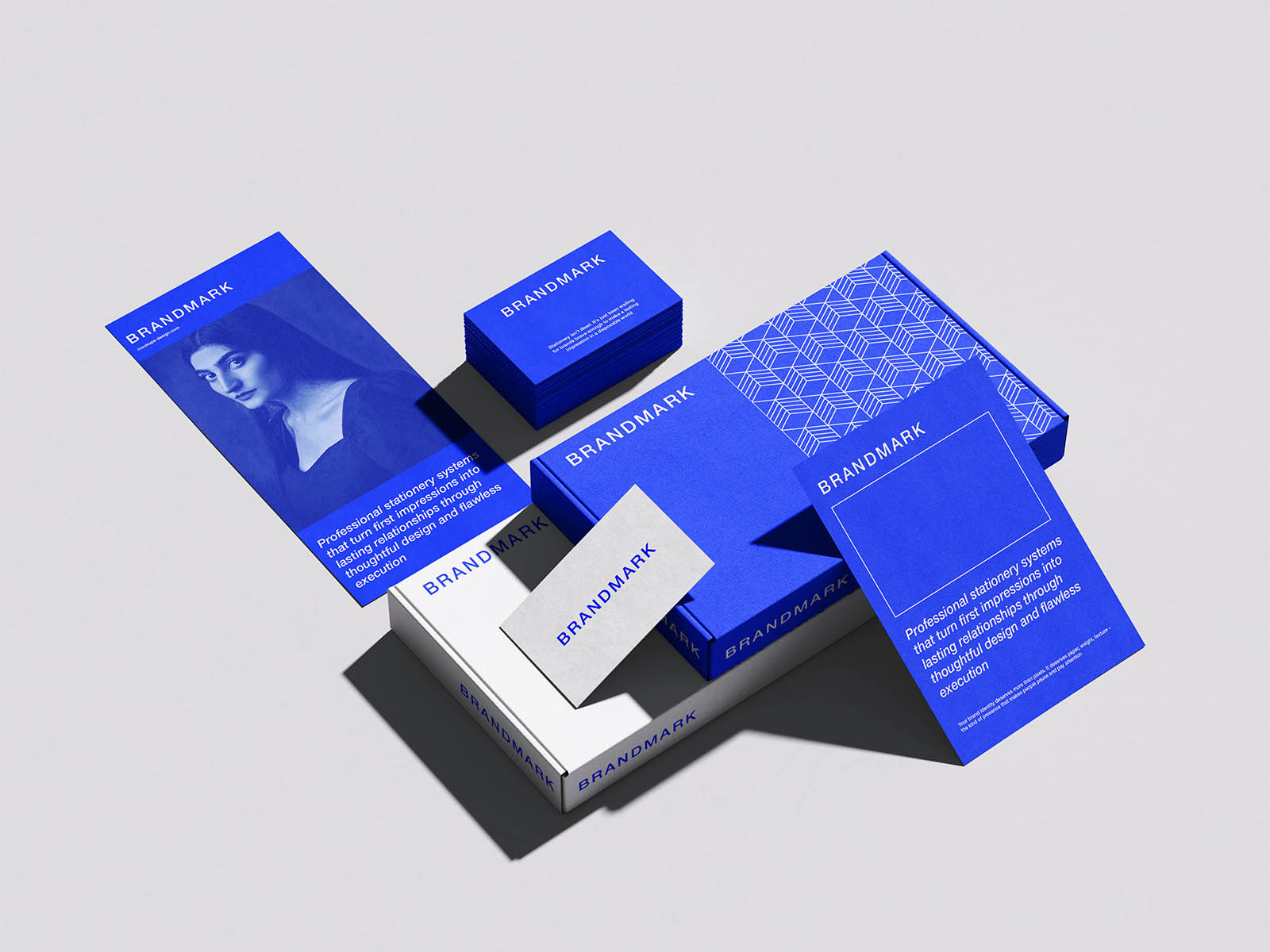Free Complete Corporate Stationery Mockup PSD Template