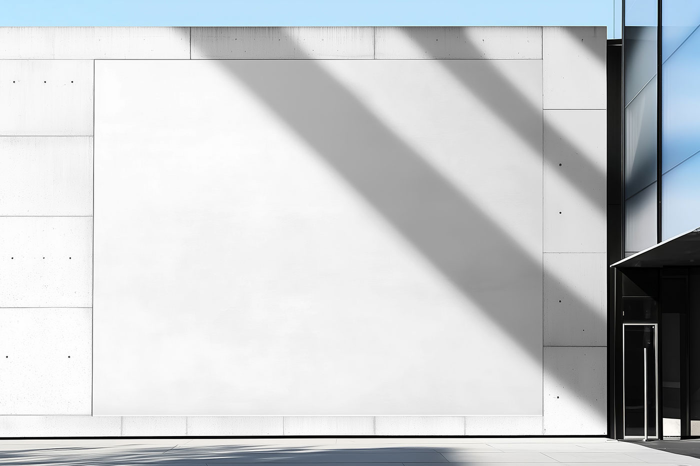 Free Concrete Billboard Mockup PSD Template