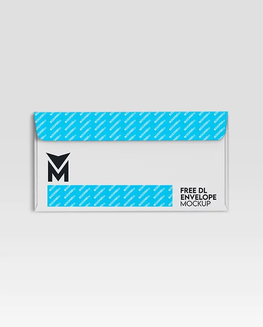 Free DL Envelope Mockup PSD Templatea
