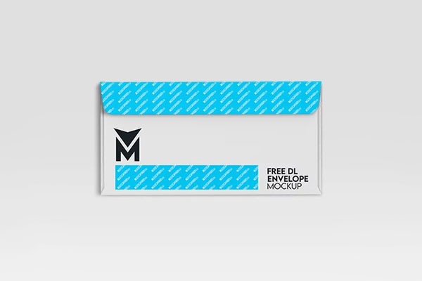 Free DL Envelope Mockup PSD Templatea