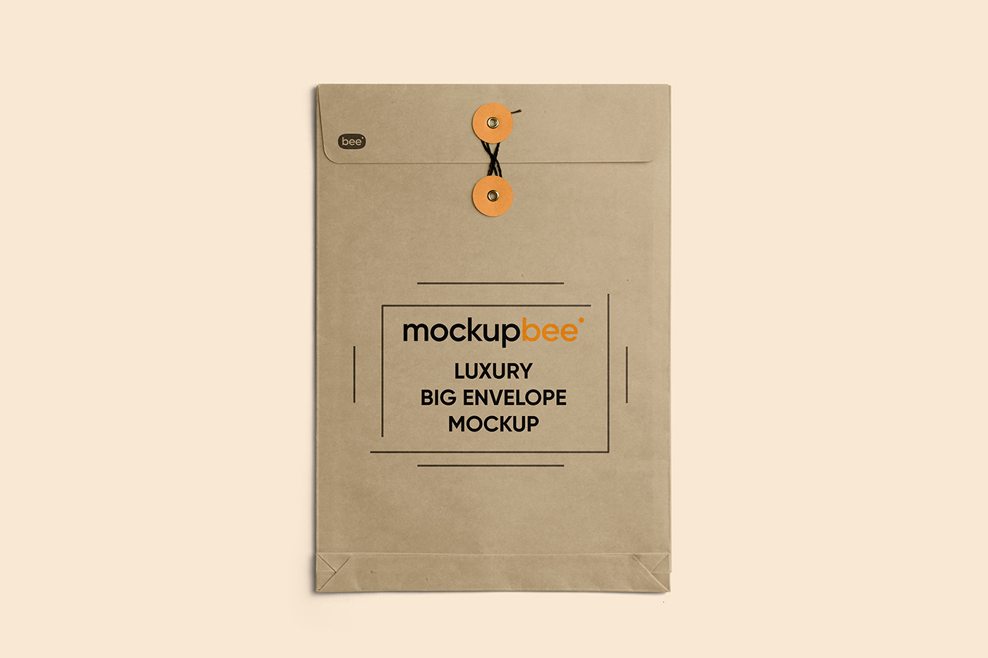 Free Eco Corporate Envelope Mockup PSD Template