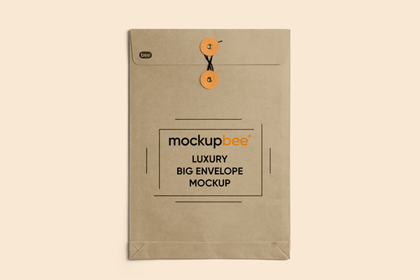 Free Eco Corporate Envelope Mockup PSD Template