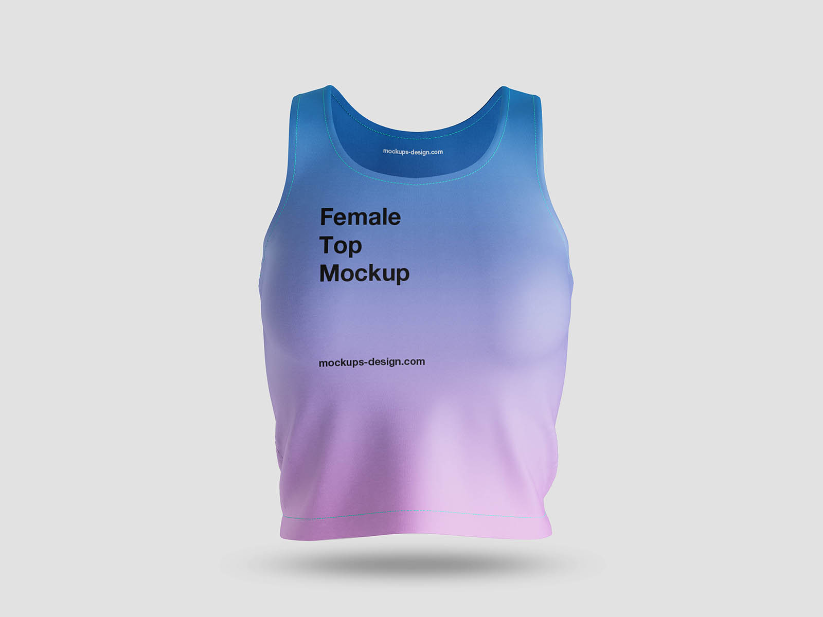 Free Female Top and Leggings Mockup PSD Template