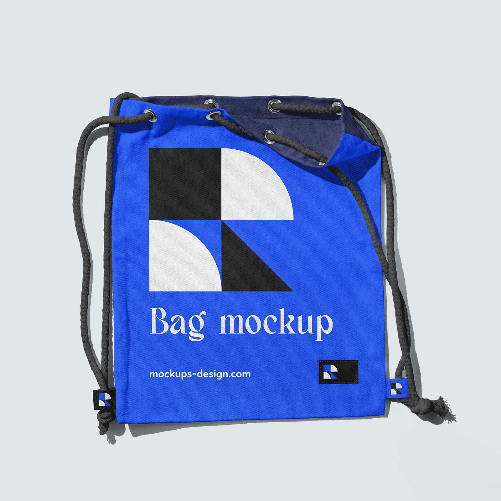 Free Linen Bag Pack Mockup PSD Template