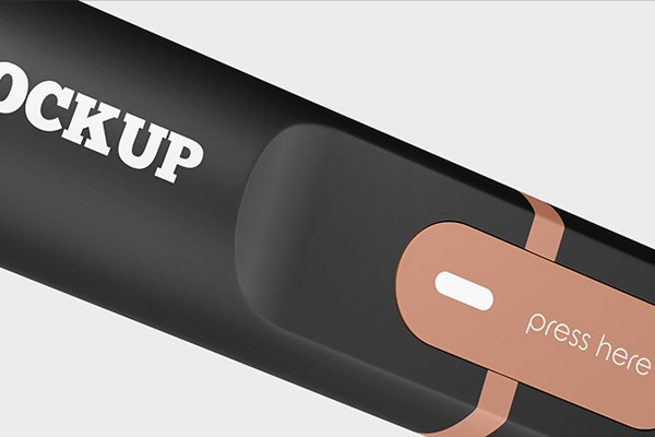 Free Matte Smoking Device Mockup PSD Template