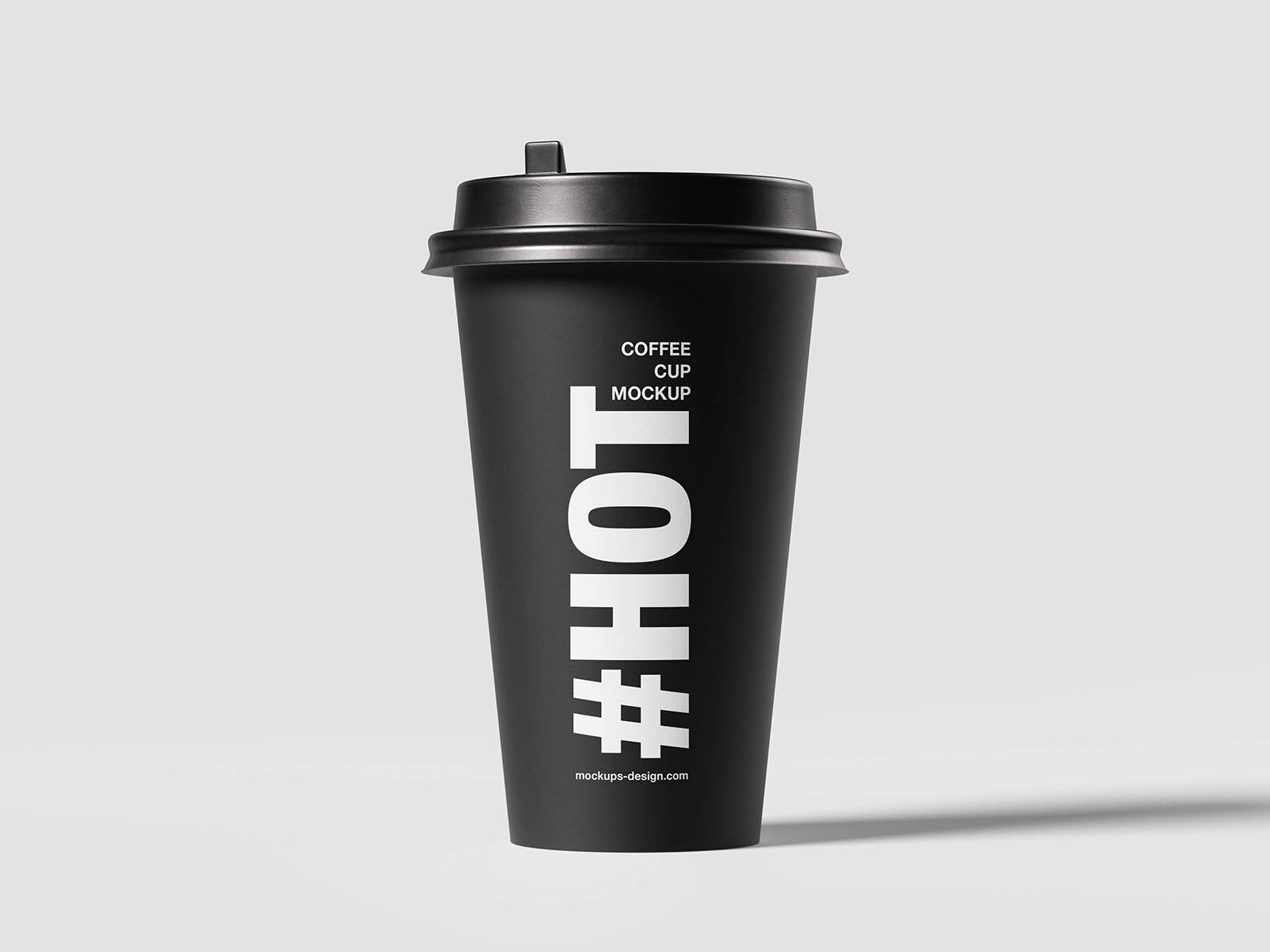 Free Minimal Coffee Cup Mockup PSD Template