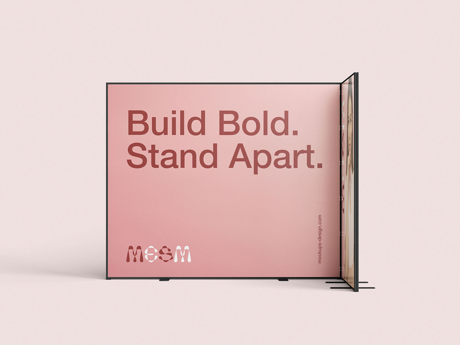 Free Modular Exhibition Stand Mockup PSD Template