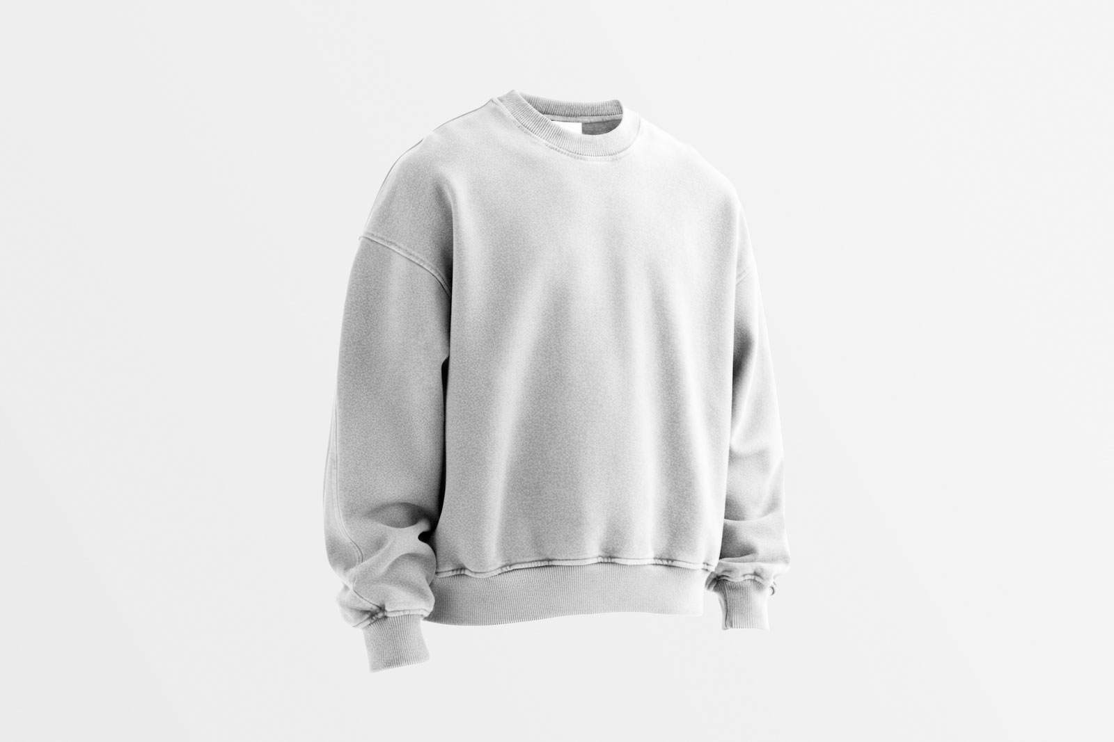Free Oversized Sweatshirt Mockup PSD Template