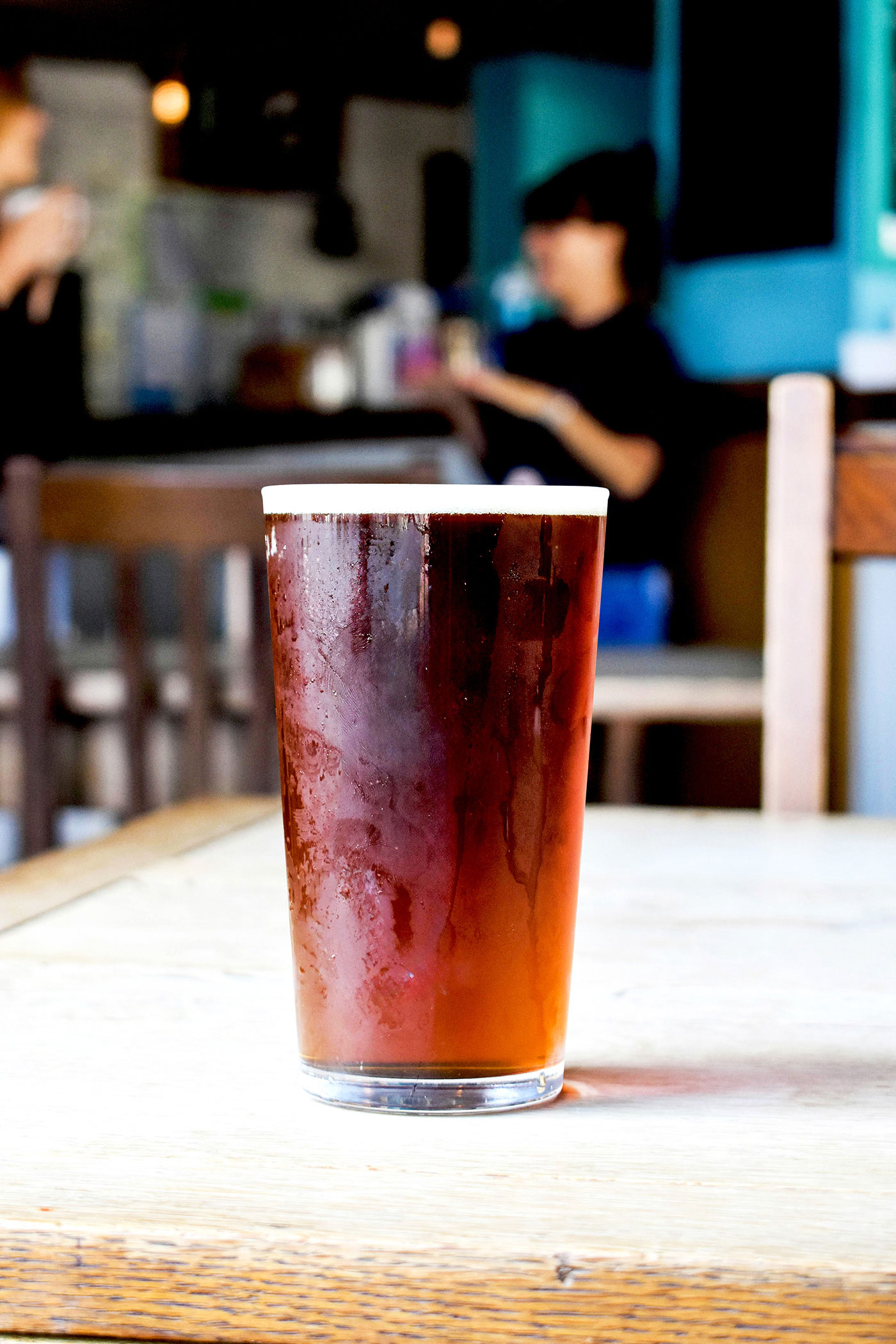 Free Pint of Beer Mockup PSD Template