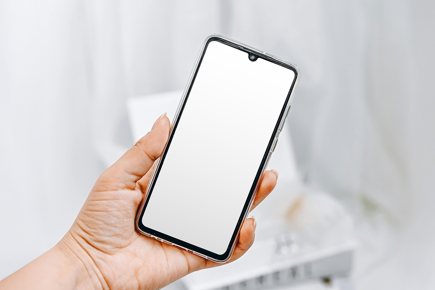 Free Screen Smartphone Mockup PSD Template