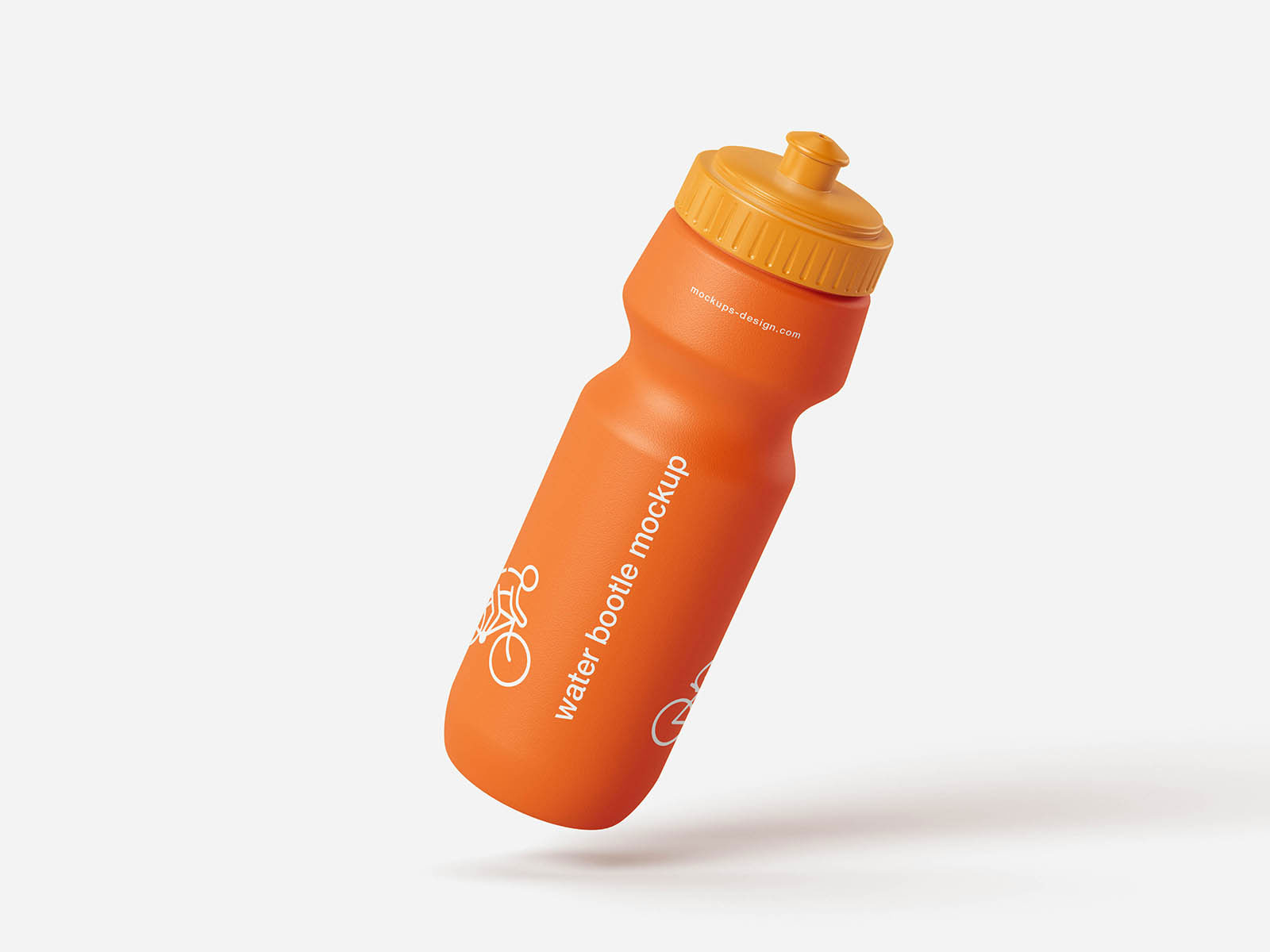 Free Sport Water Bottle Mockup PSD Template