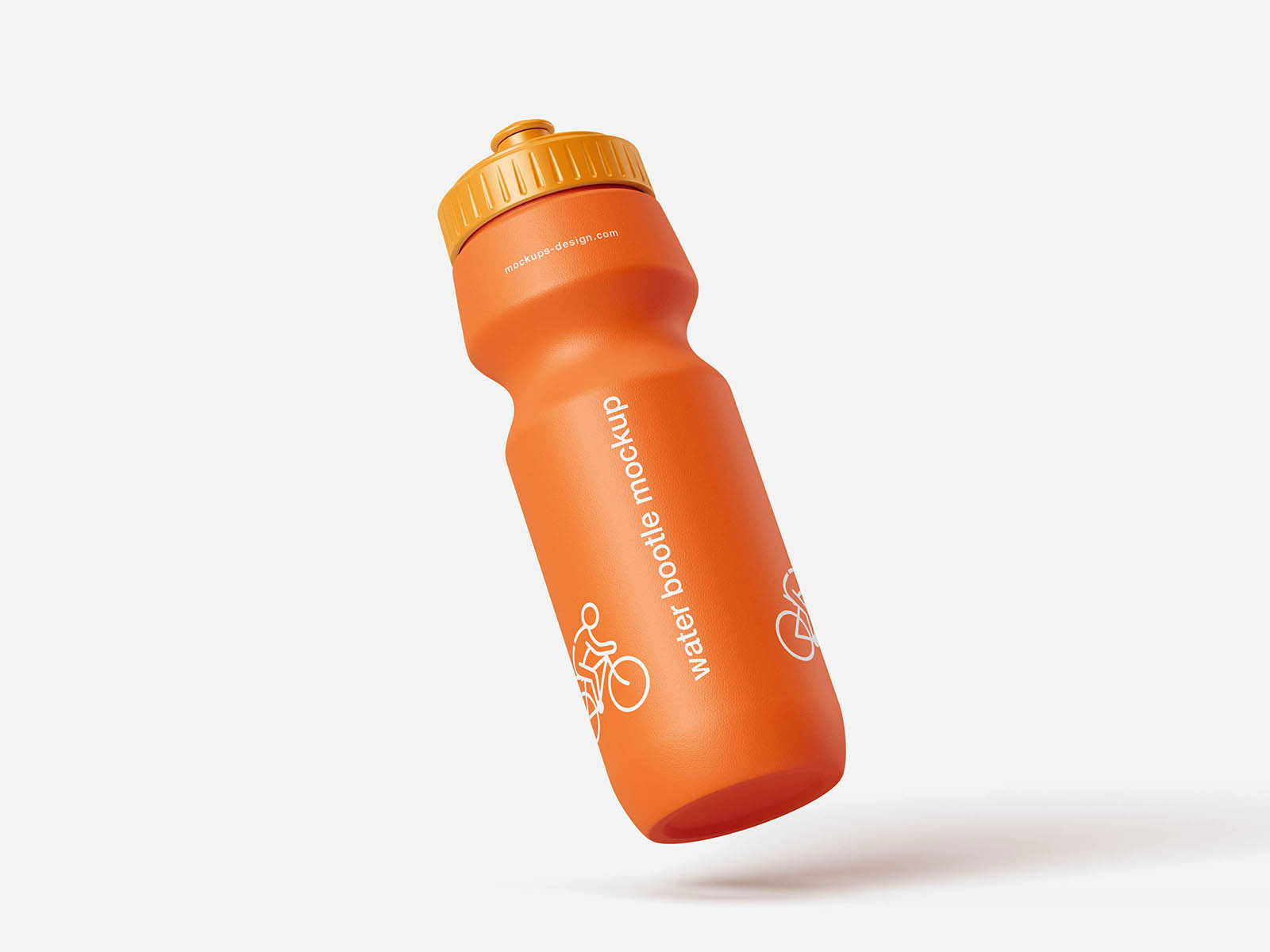 Free Sport Water Bottle Mockup PSD Template