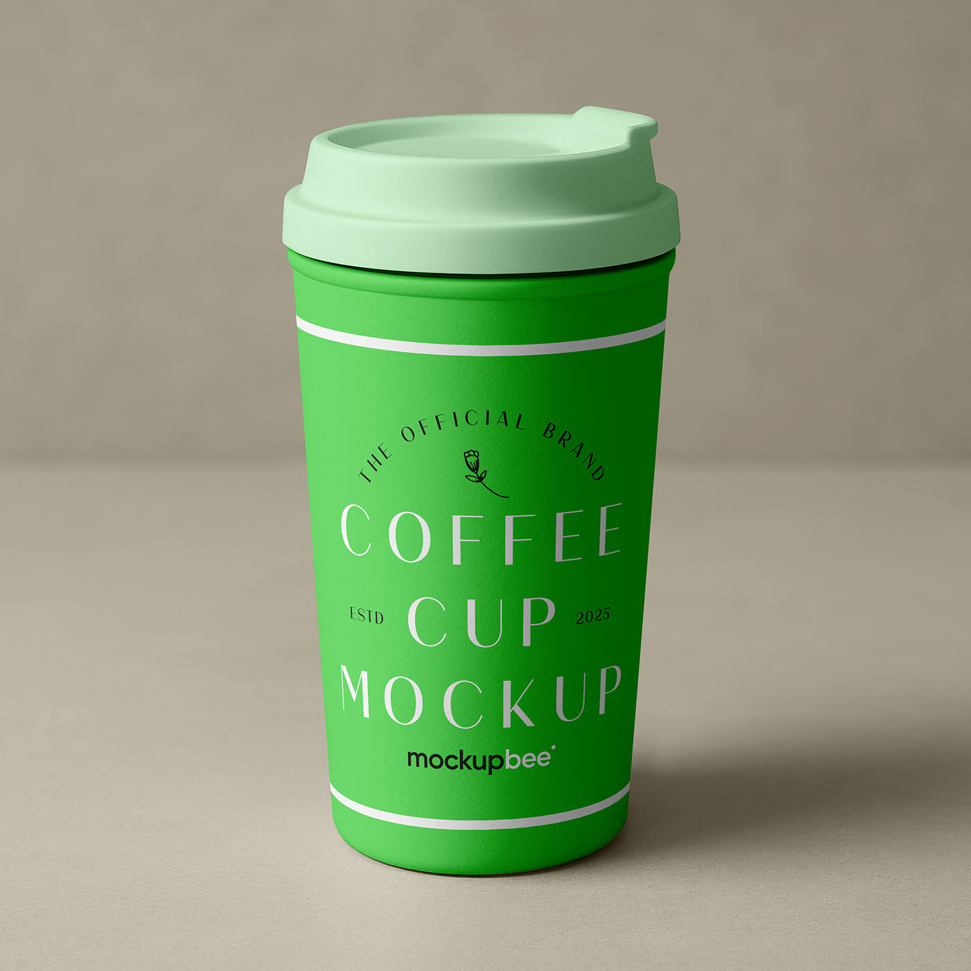 Free Take Away Mug Mockup PSD Template