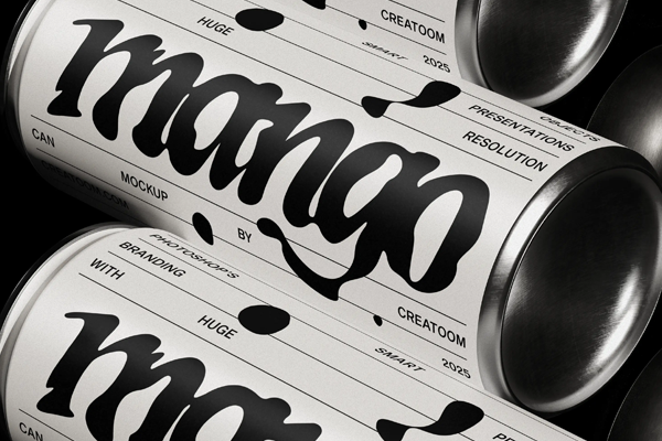 Free 250 ML Aluminium Can Mockups PSD Template