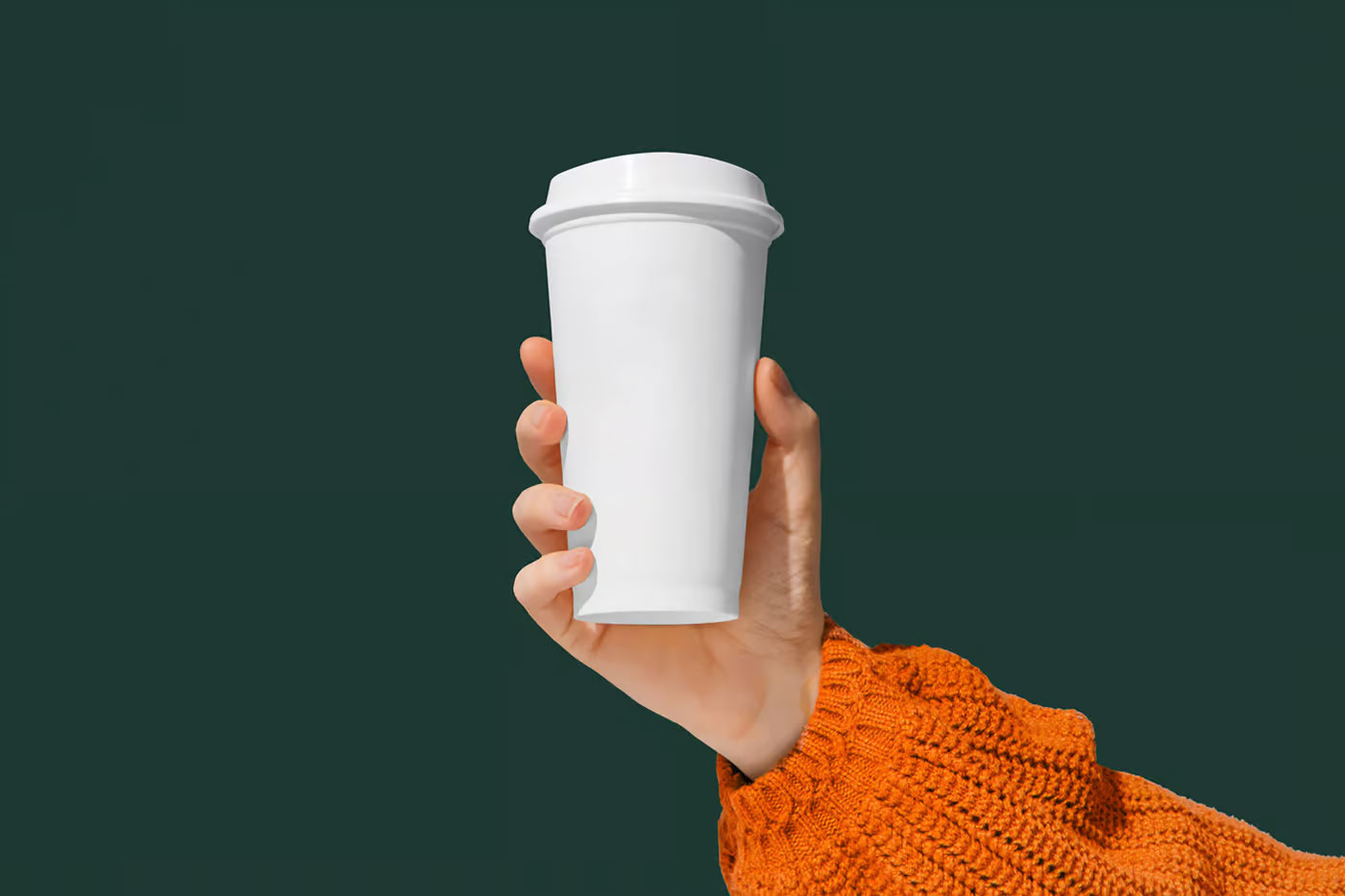 Free Big Size Coffee Cup Mockup PSD Templater