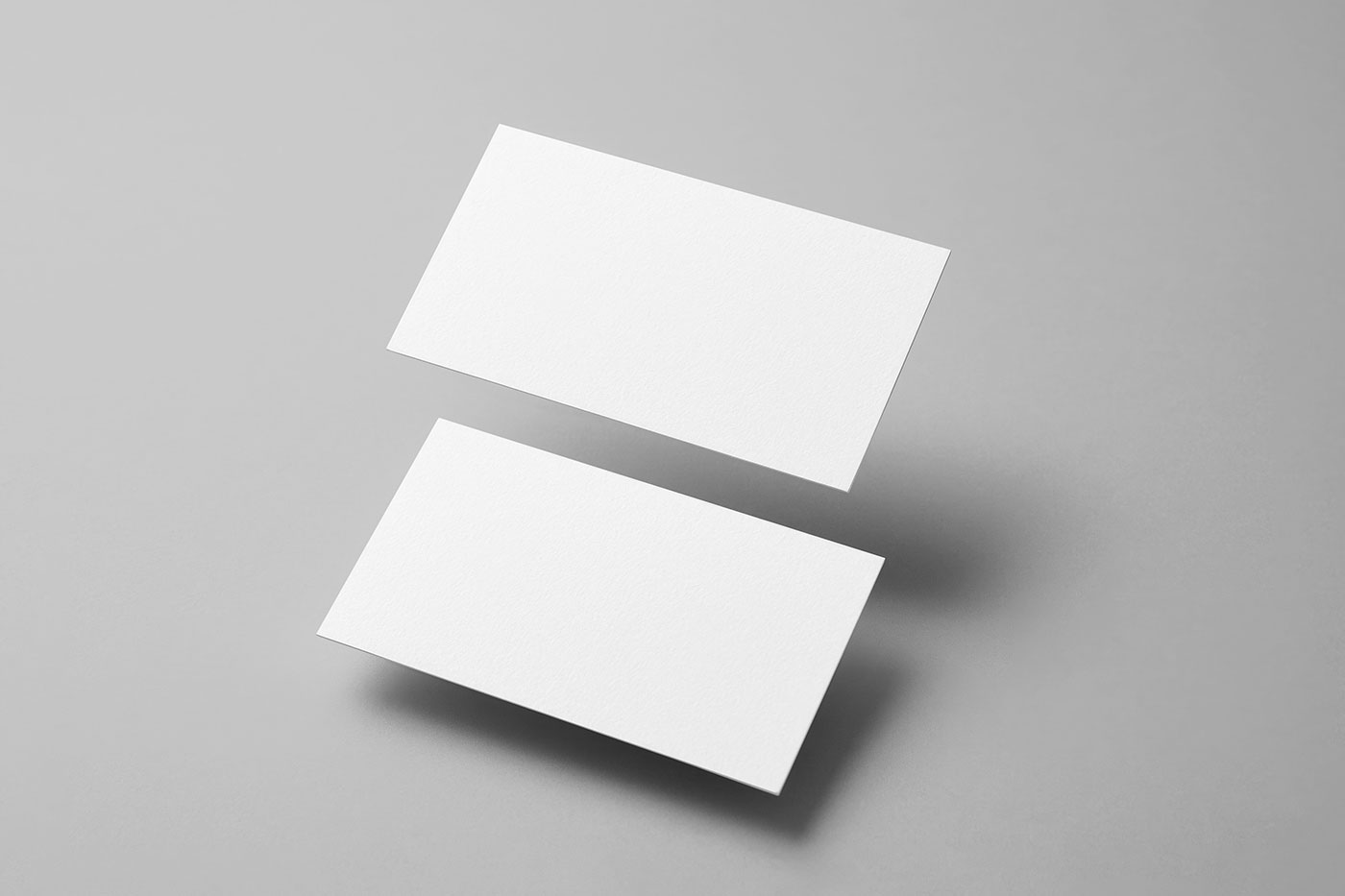 Free Double Business Card Mockups PSD Template
