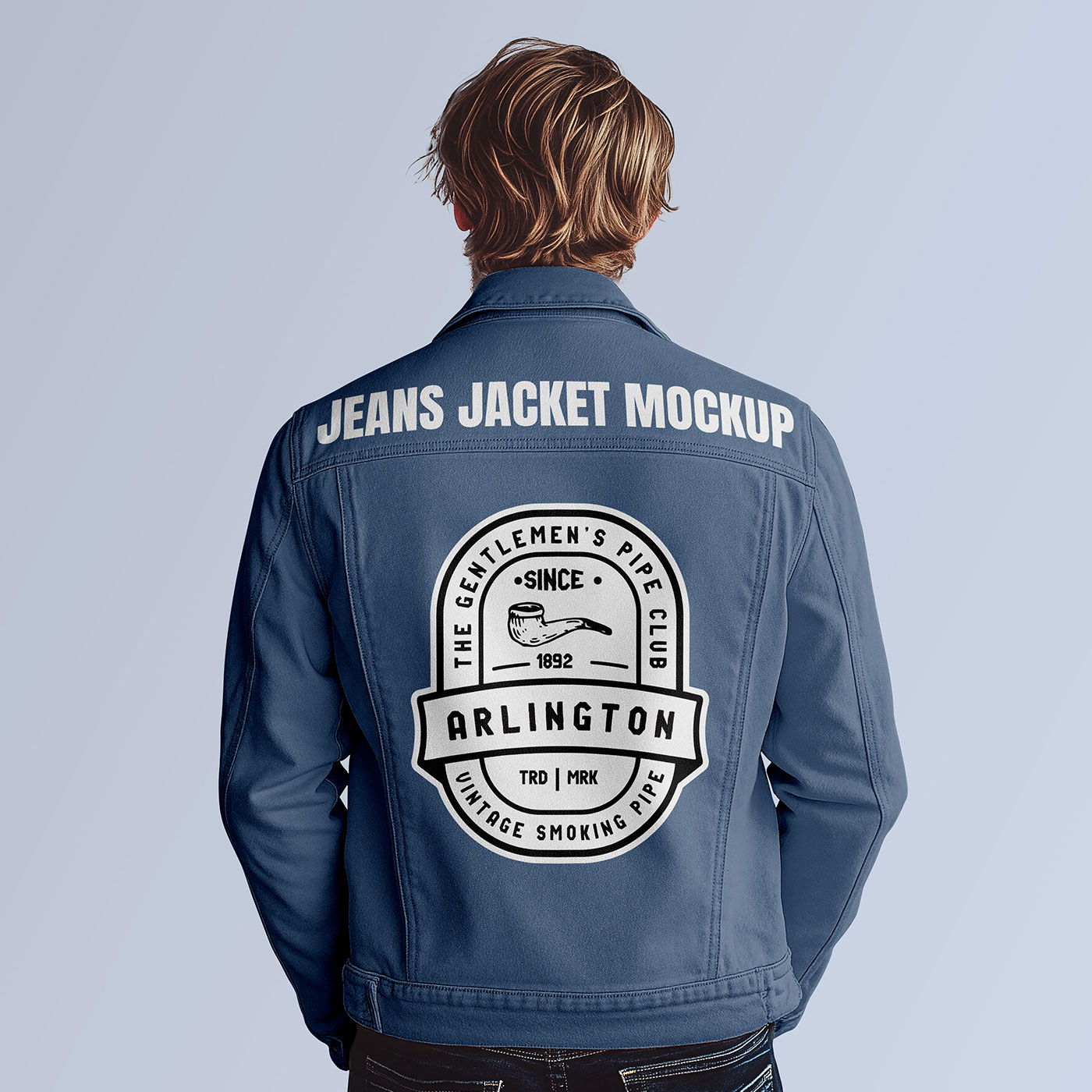 Free Jeans Jacket Mockup PSD Template