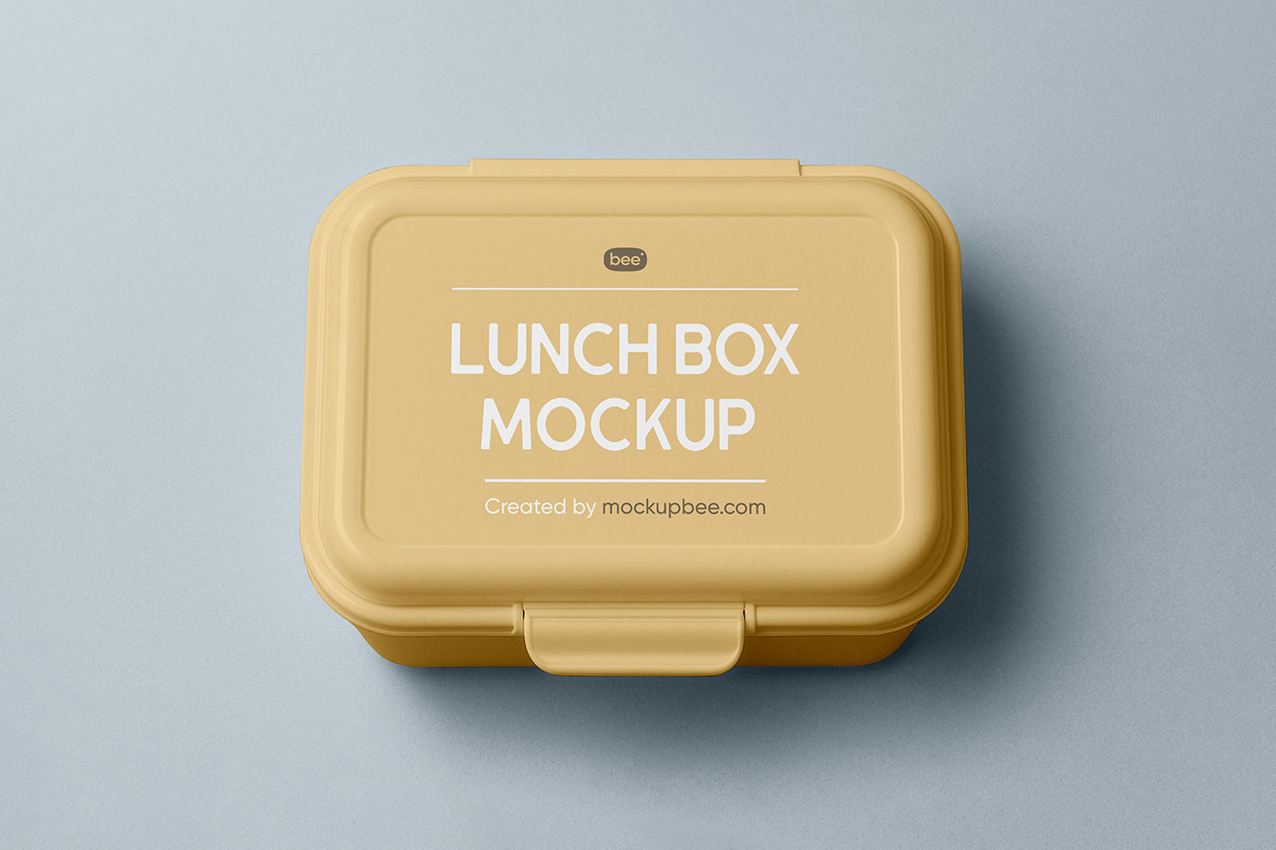 Free Lunch Box Mockup PSD Template