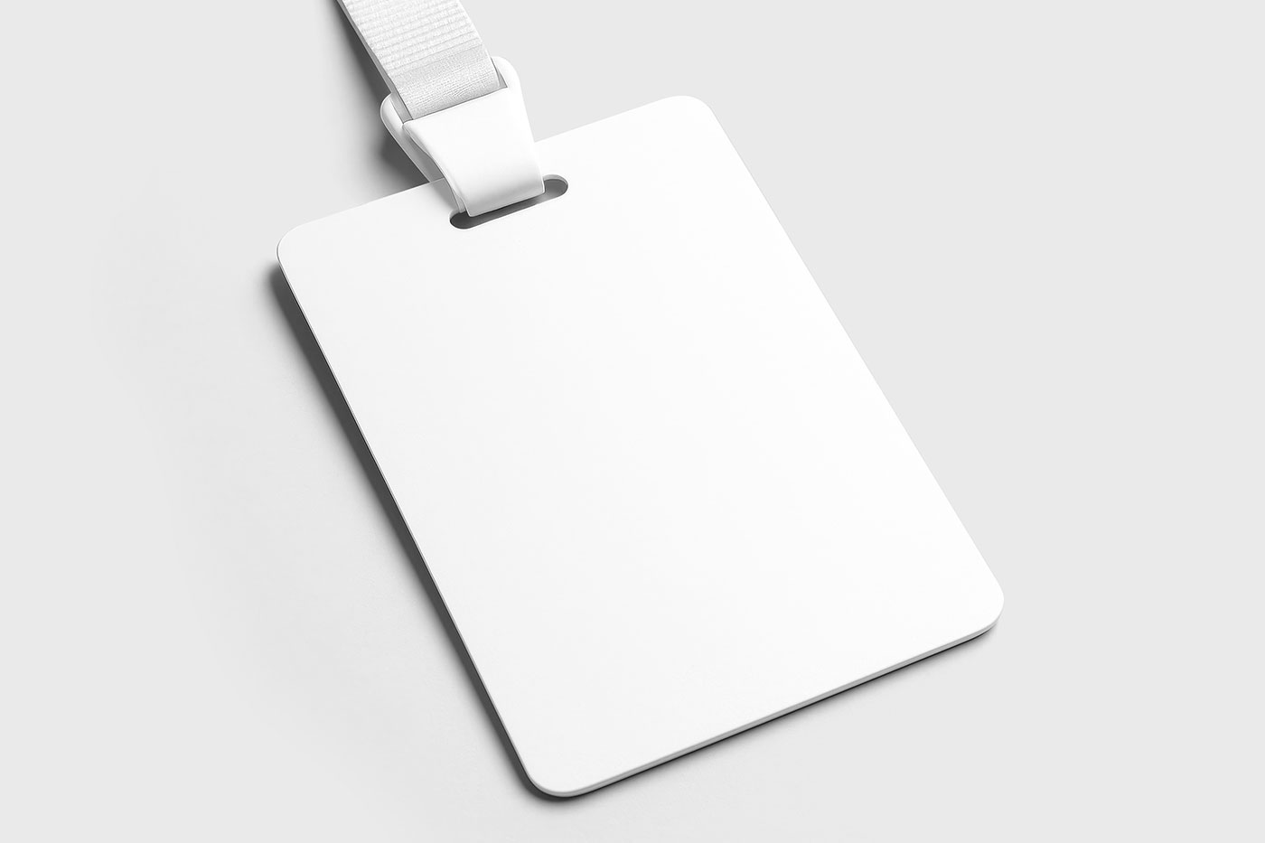 Free Minimal ID Card Mockup PSD Template