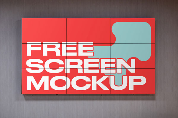 Free Multiple Screen Mockup PSD Template