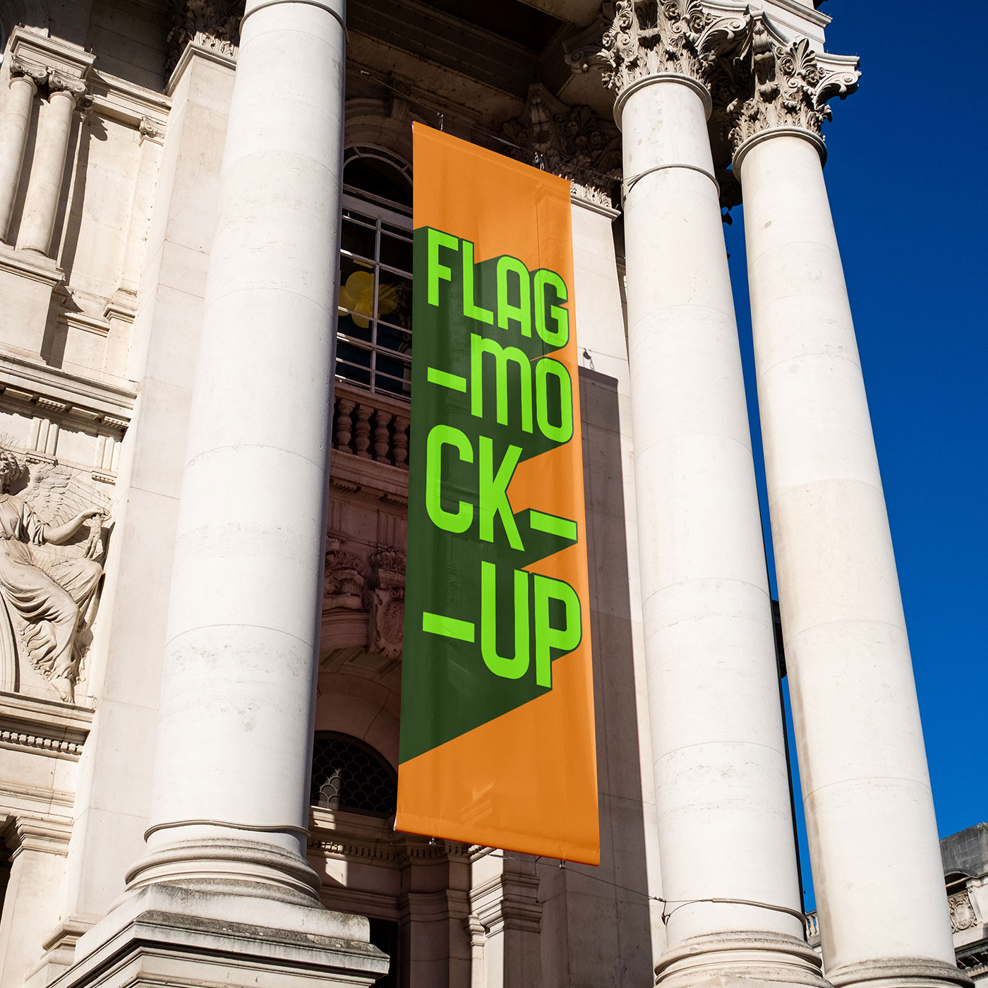Free Museum Banner Mockup PSD Template