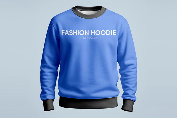 Free Sweatshirt Ghost Manekin Mockup PSD Template