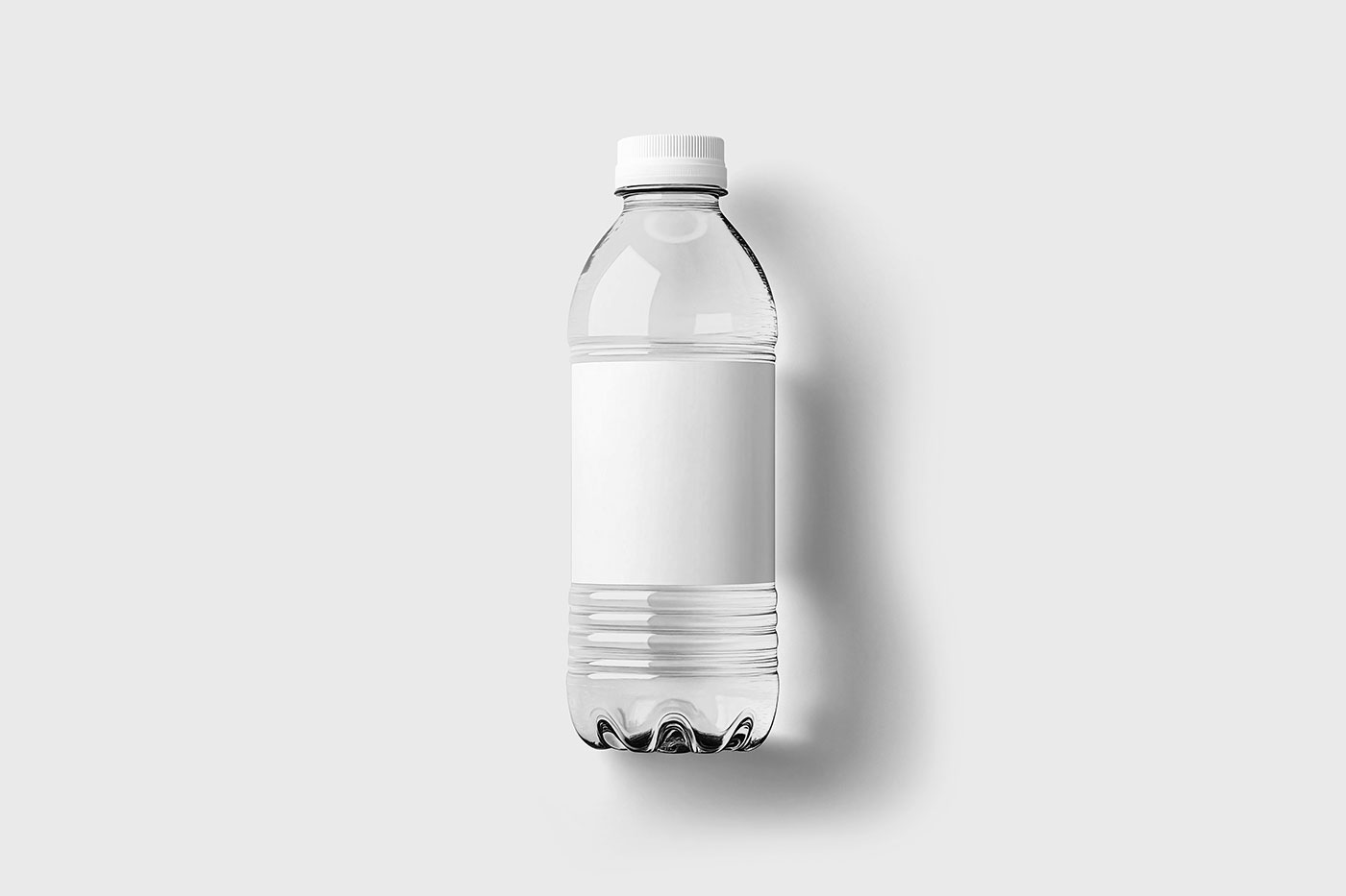 Free Water Bottle Mockup PSD Template