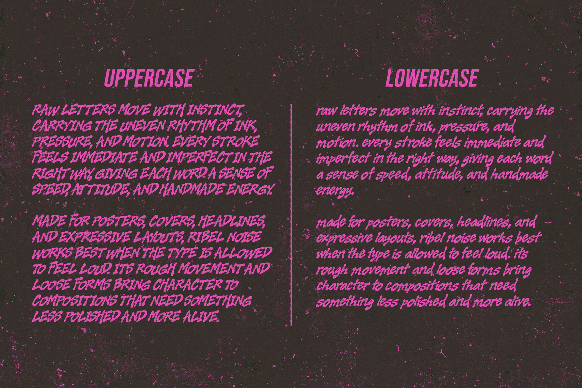 Ribel Noise! Font