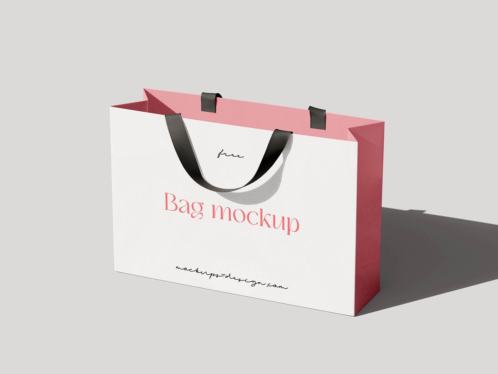 Free Elegant Shopping Bag Mockup PSD Template