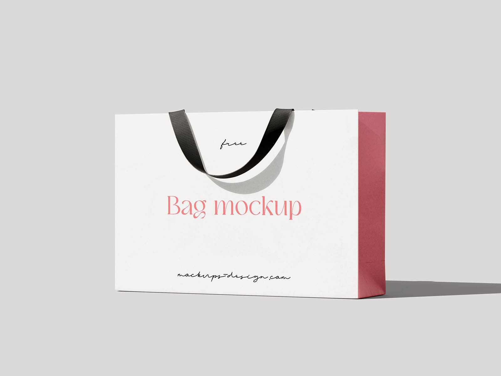 Free Elegant Shopping Bag Mockup PSD Template