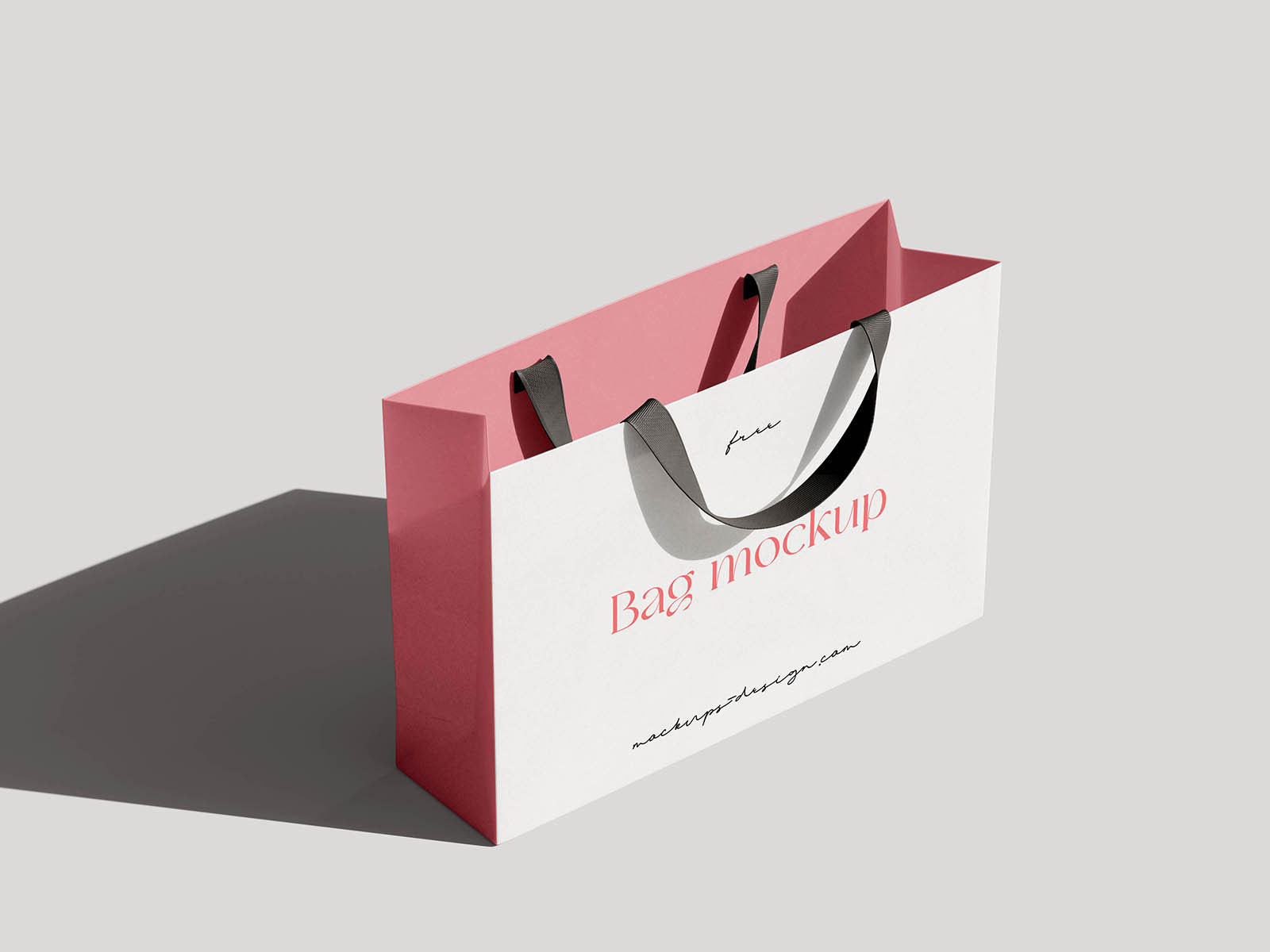 Free Elegant Shopping Bag Mockup PSD Template