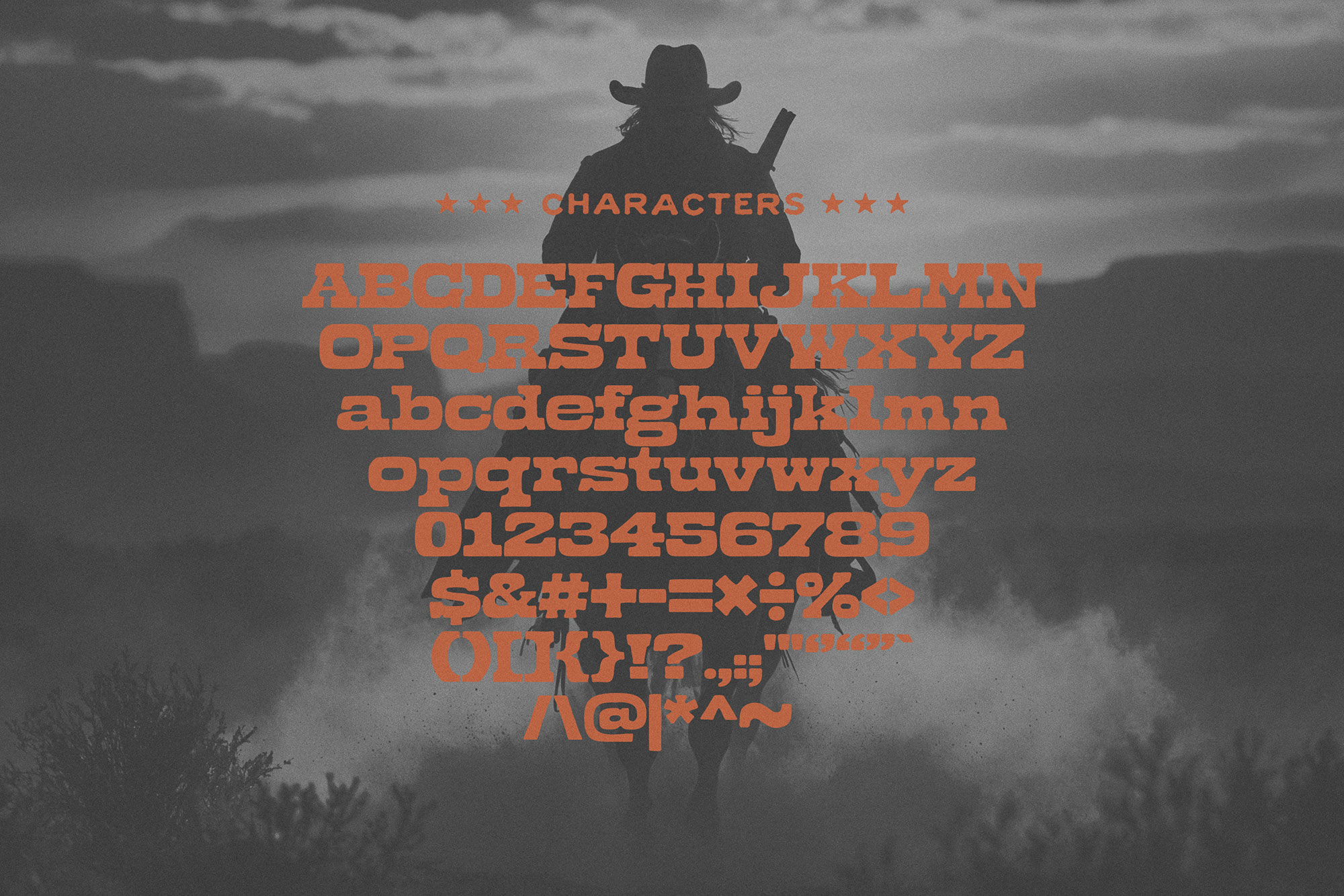 Outlaw Grizzly Hunter Font