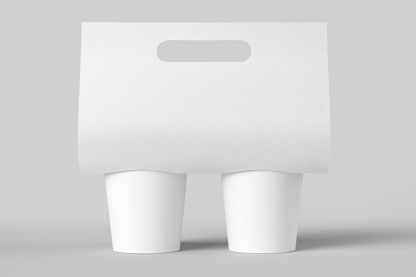 Free Cup Holder Mockup PSD Template