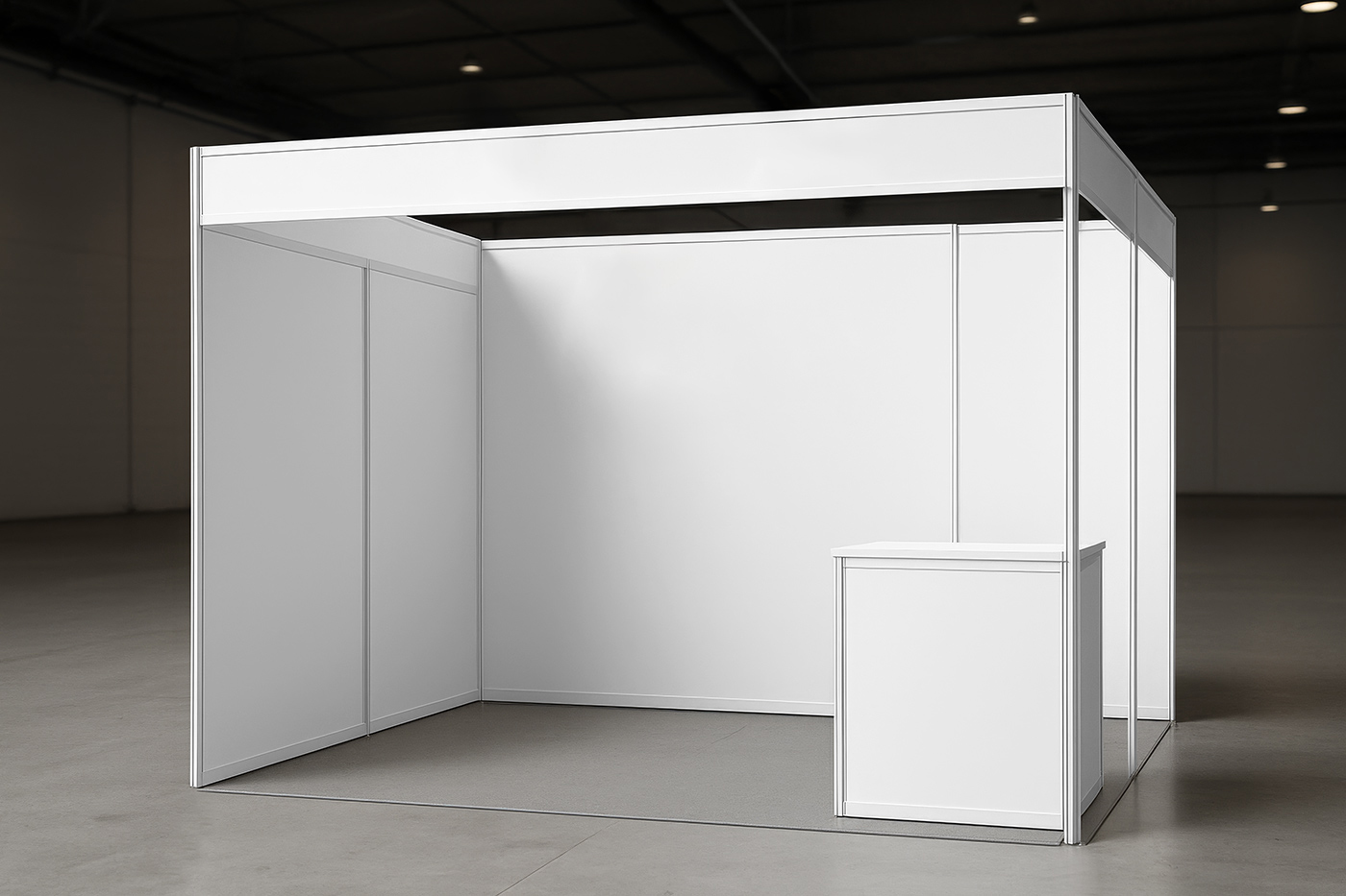 Free Exhibition Tent Mockup PSD Template