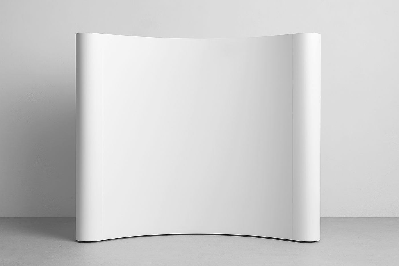 Free Exhibition Wall Mockup PSD Template