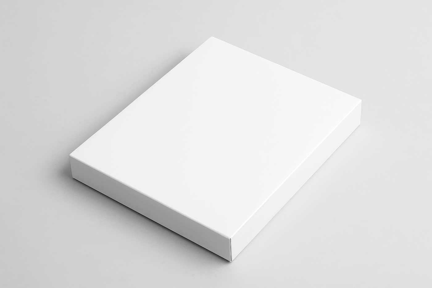 Free Flat Box Mockup PSD Template