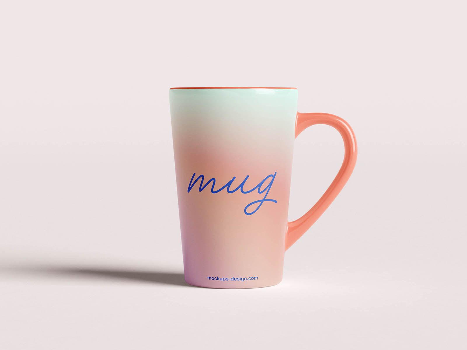 Free Tapered Mug Mockup PSD Template